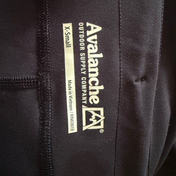 Black Track Pants Joggers Drawstring Waist - Picture 3 of 4